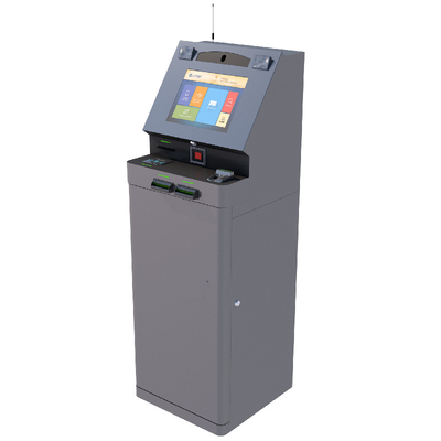 le mobile 17~19inch refont le plein de la conception futée de kiosque d'opérations bancaires de service de kiosque/individu