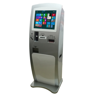 argent liquide de SIM Card Dispenser Kiosk With des télécom 19inch et accepteur de pièces de monnaie